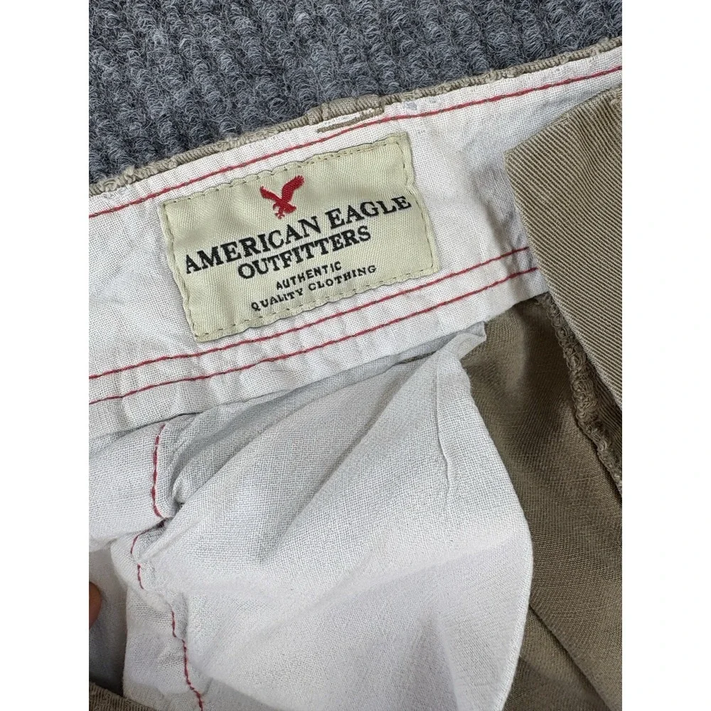Y2K Vintage American Eagle Cargo Shorts Mens 32 Skater Distressed Utility Indie